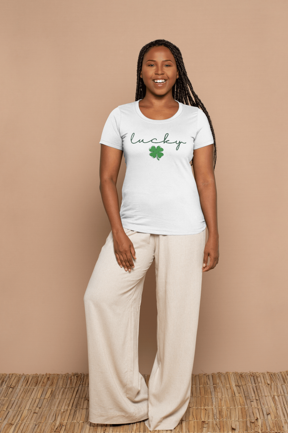 Womens Lucky T-Shirt | Saint Patrick's Day T-Shirt