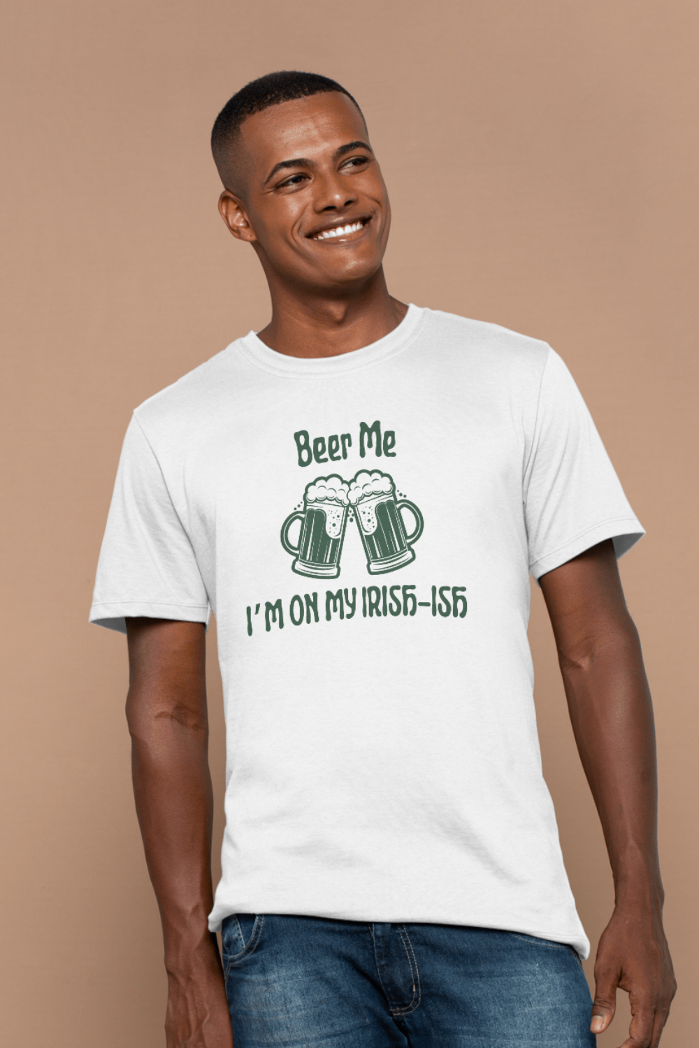 Mens Beer Me - Saint Patricks Day T-Shirt | Funny Saint Patricks Day Drinking Shirt