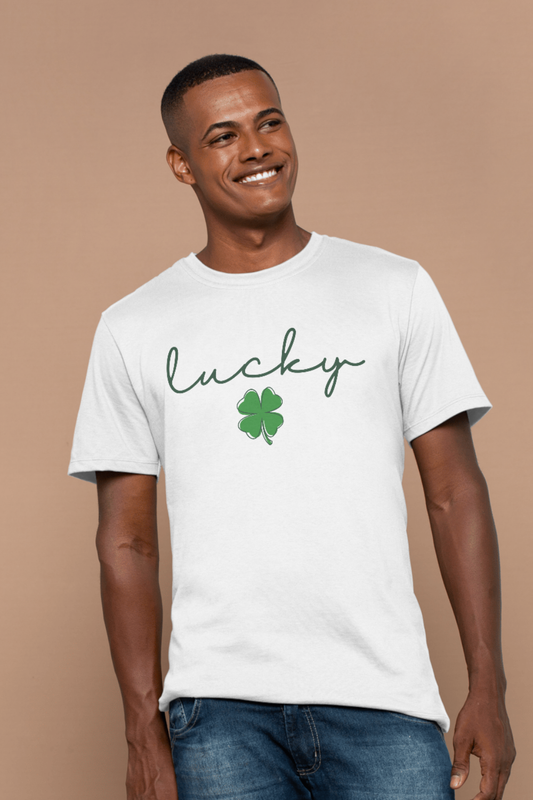 Mens Lucky - Saint Patricks Day Shirt | Funny Saint Patricks Day Shirt